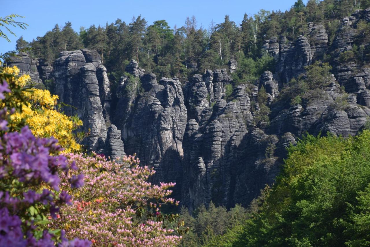 Cosis Ferienwohnung Hohnstein Luaran gambar