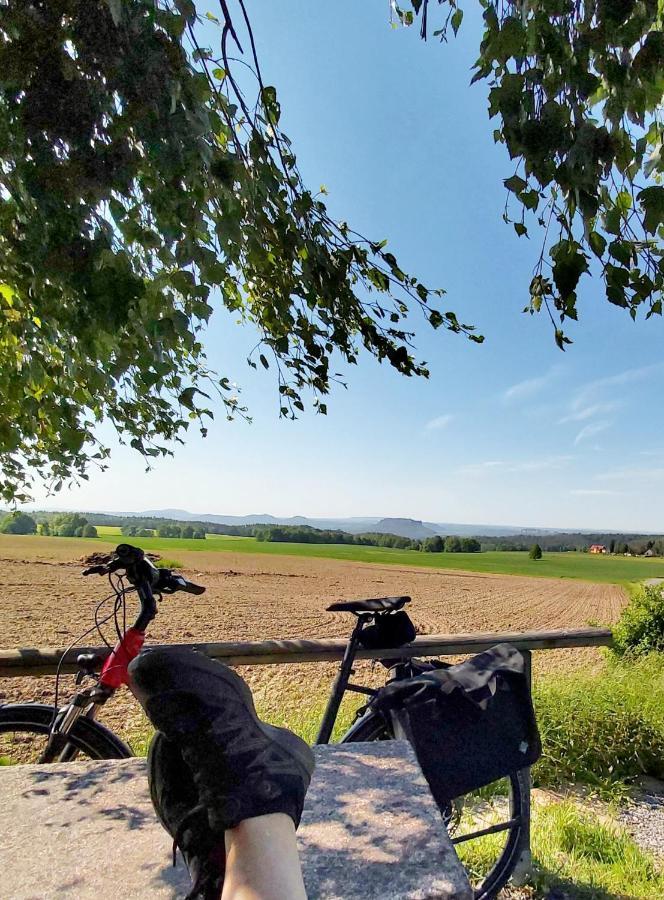 Cosis Ferienwohnung Hohnstein Luaran gambar